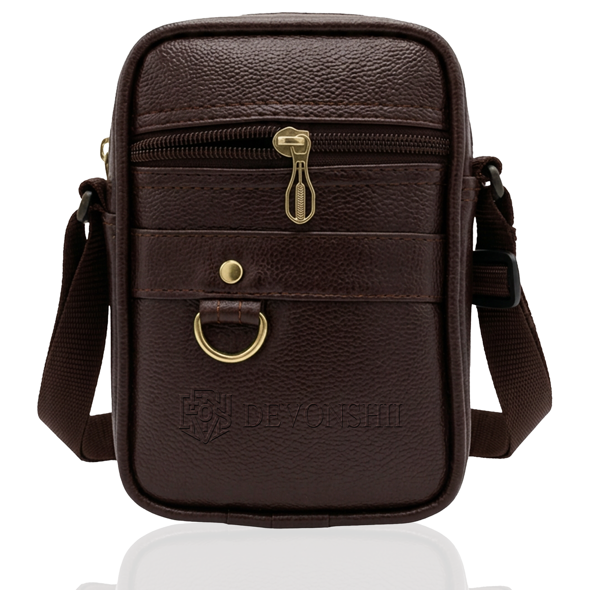 Devonshii Brown Sling Bag Main Image